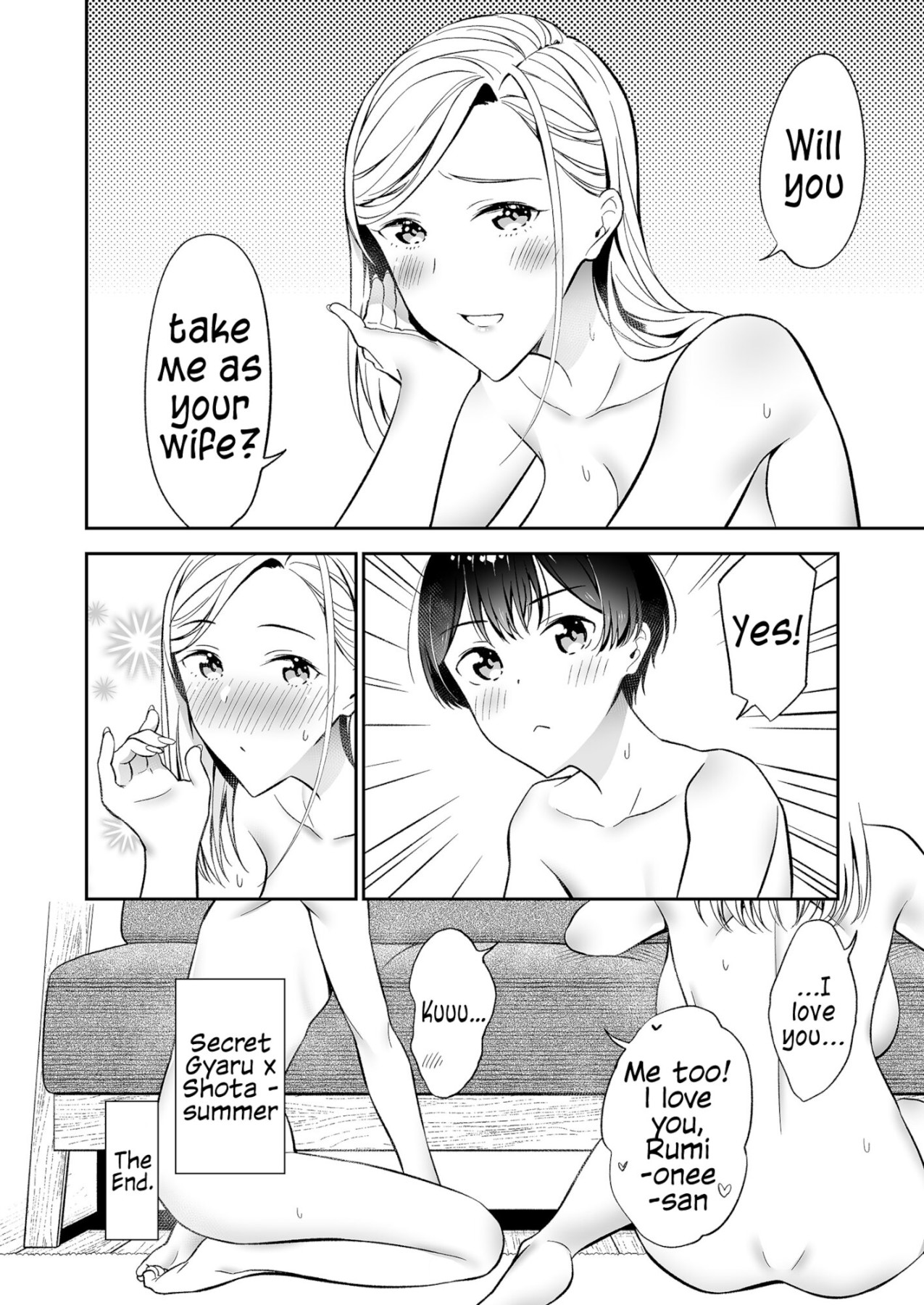 Hentai Manga Comic-Secret Gyaru x Shota Couple Tank Extra Chapter + Summer Sequel-Chapter 26-36-70